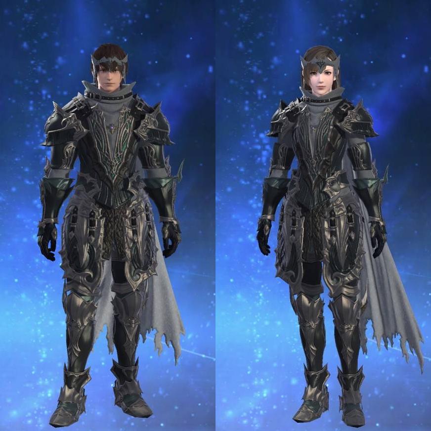 High Durium Armor of Fending's gearset image.