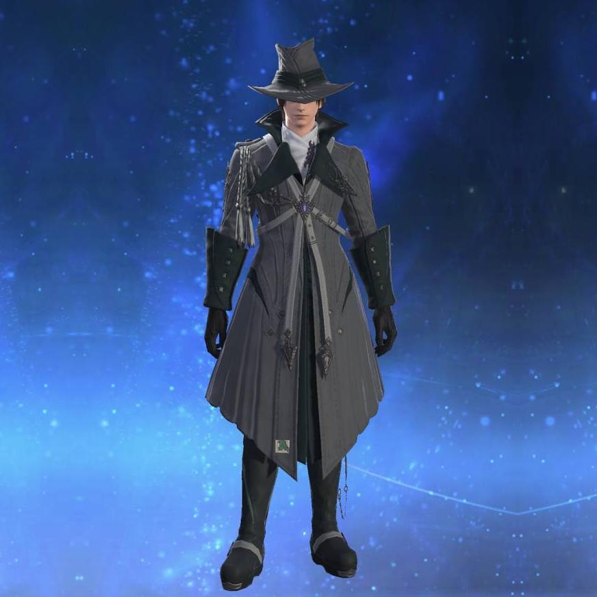 Almasty Serge Coat of Aiming's gearset image male.