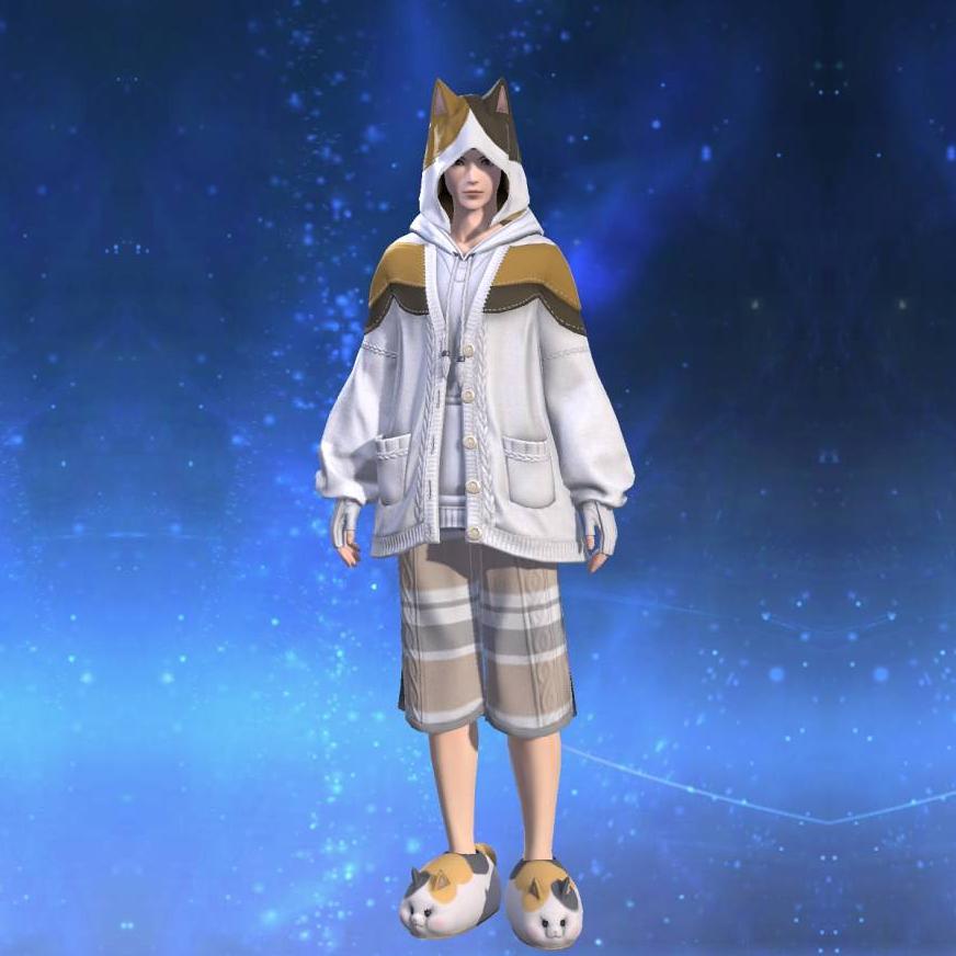 ファットキャット・ラウンジハーフパンツ's gearset image female.