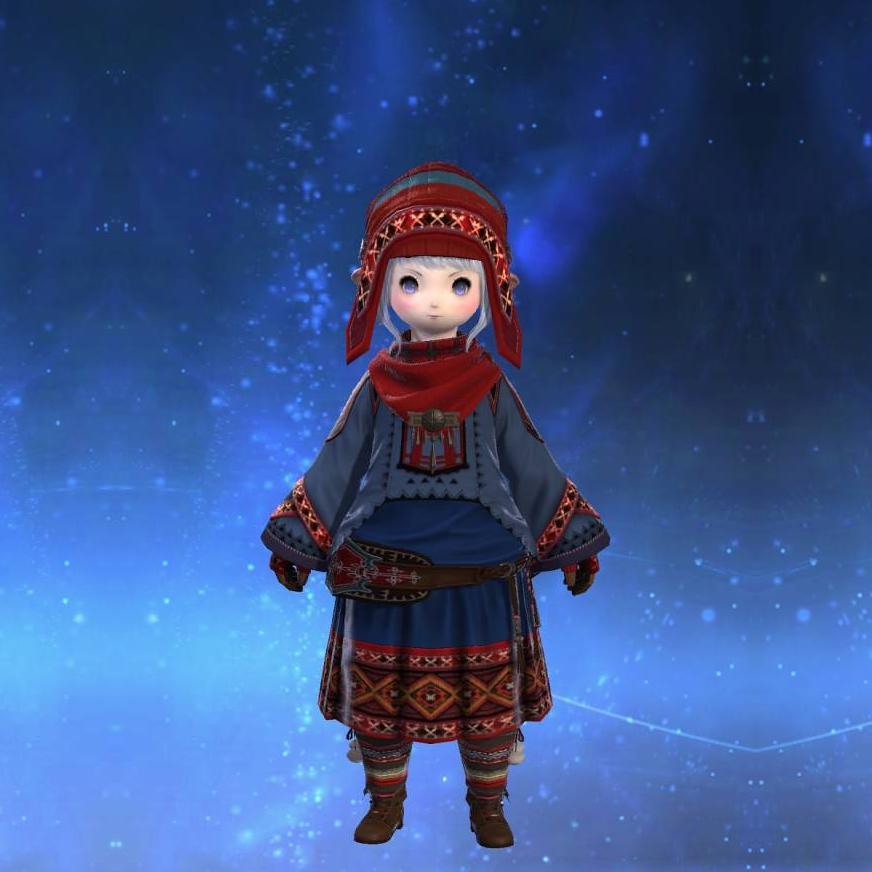 ファーノーザン・アタイア's gearset image female model.