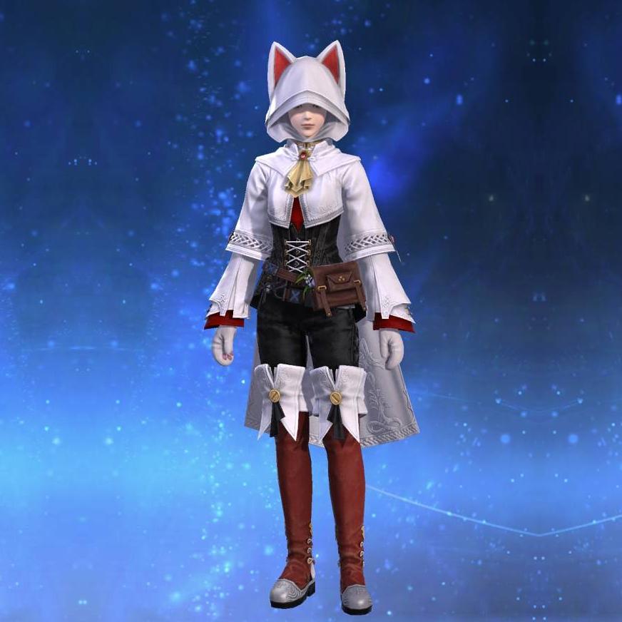 Felicitous Tunic's gearset image female.