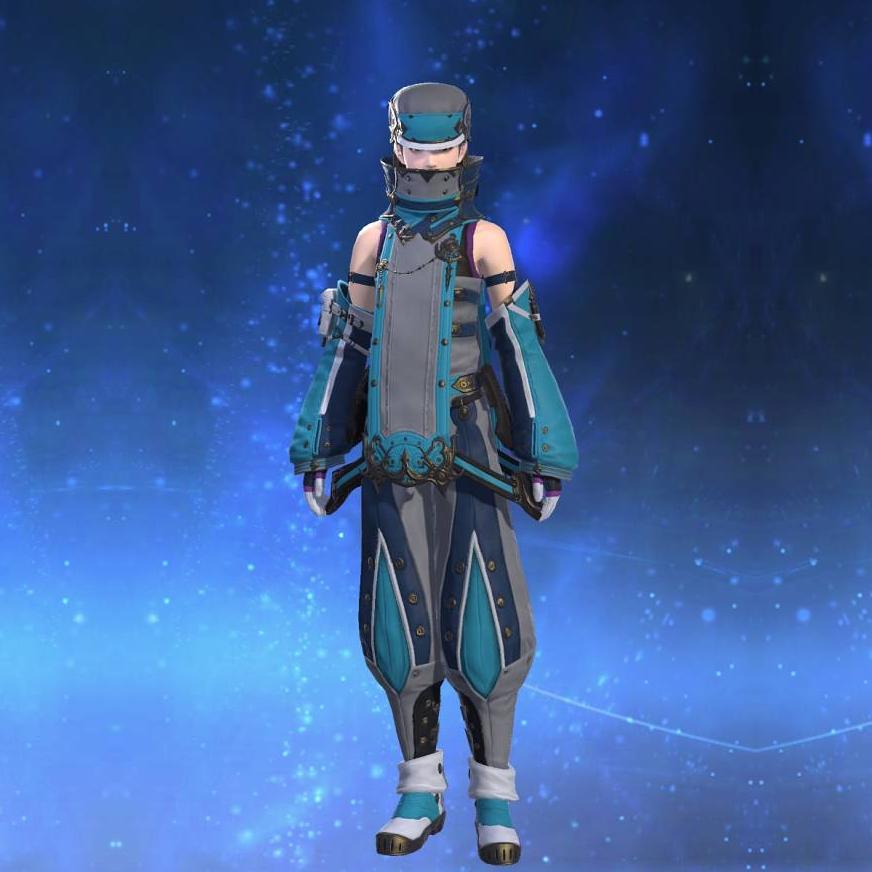 Saigaskin Jacket of Scouting's gearset image female.