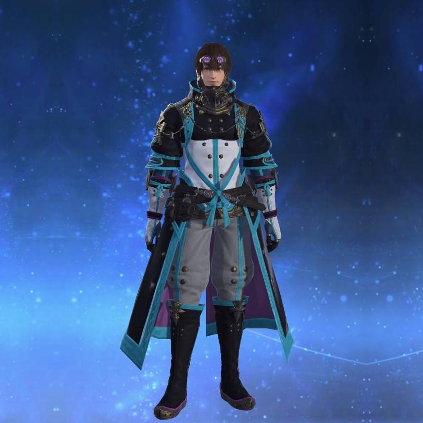 Saigaskin Coat of Fending's gearset image male.