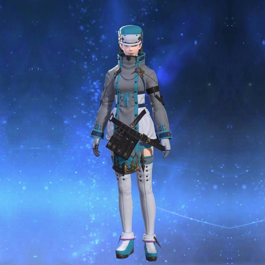フリギアンゴールド・ヒーラーアタイア's gearset image female.