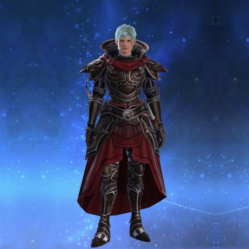 Prestige Armor of Light's gearset image male model.