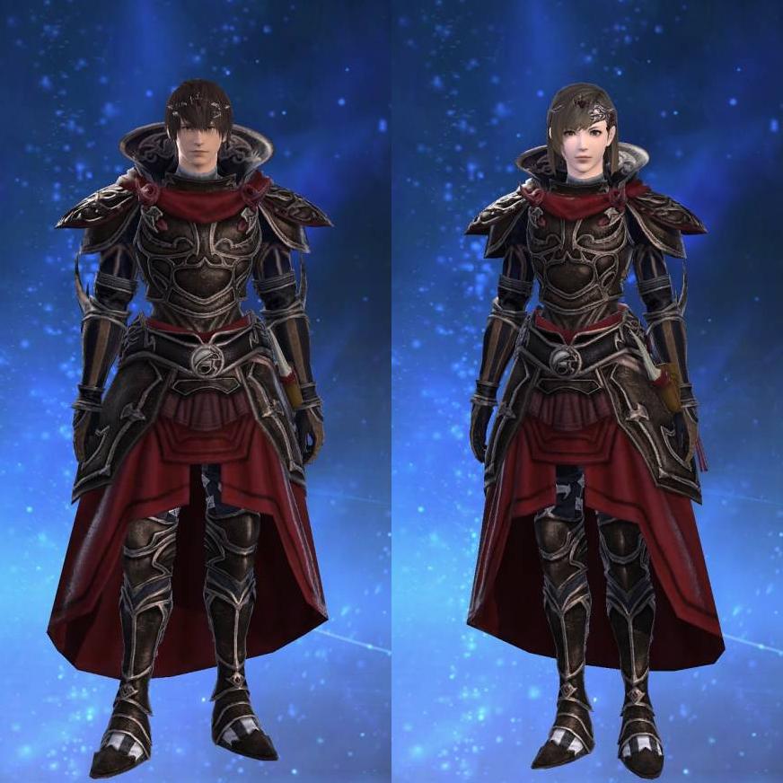 Prestige Armor of Light's gearset image.