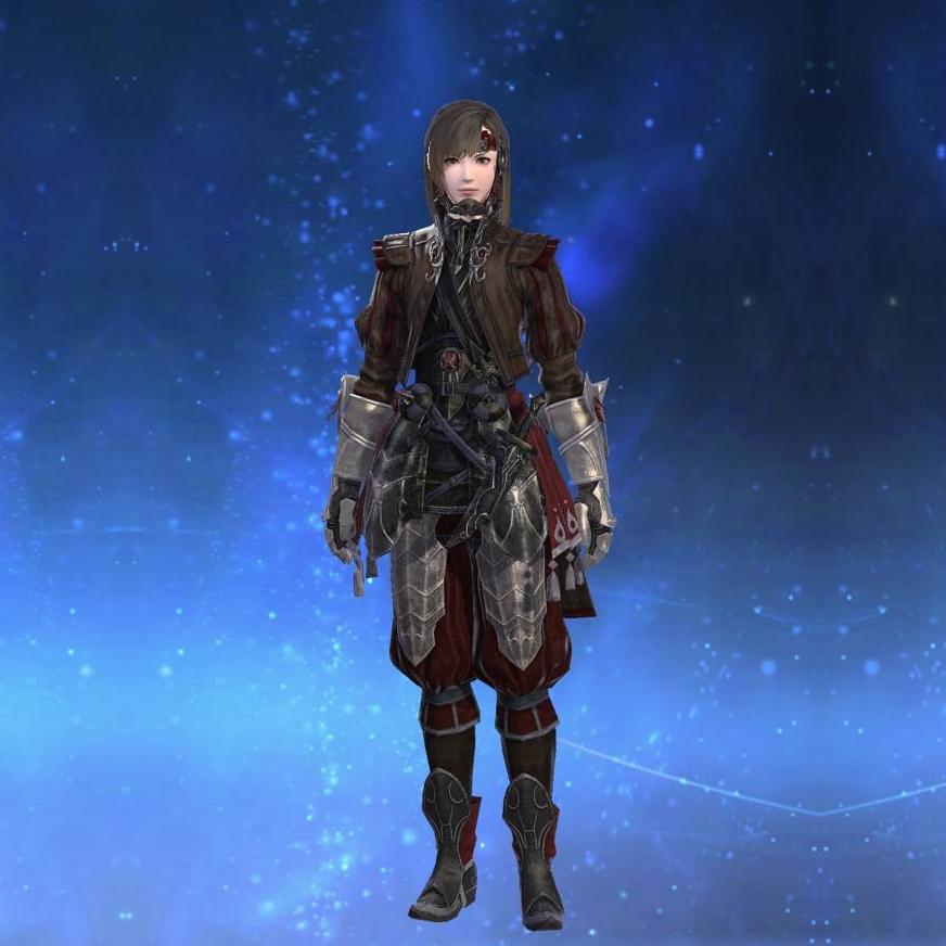 Prestige Onion Armor's gearset image female.