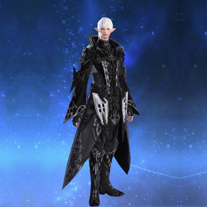 Prestige High Allagan Coat of Casting's gearset image male model.