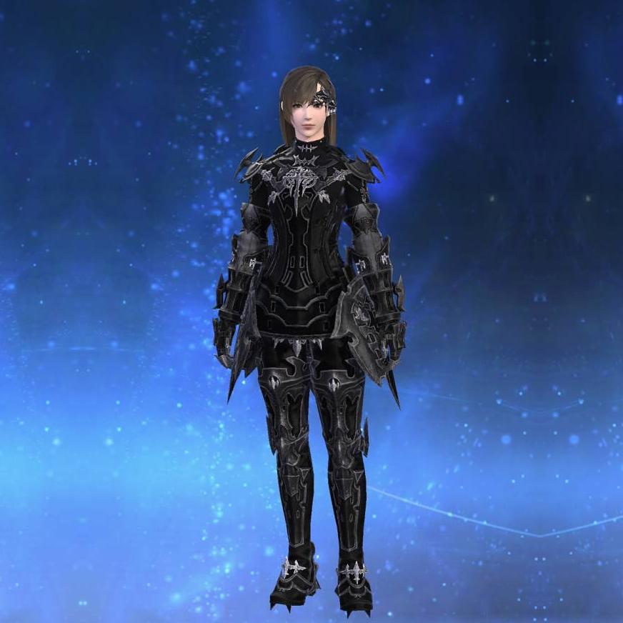 Prestige High Allagan Cuirass of Scouting's gearset image female.