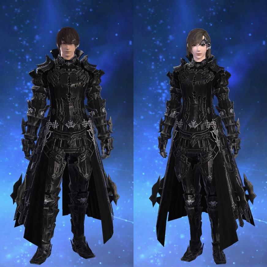 Prestige Heavy High Allagan Coat's gearset image.