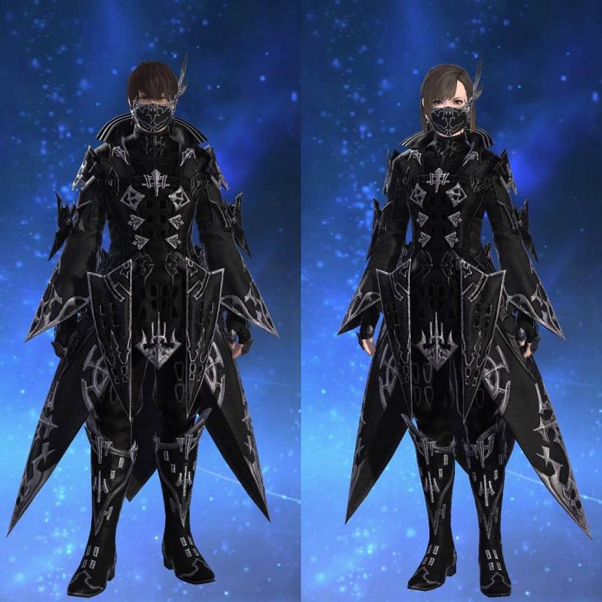 Prestige High Allagan Coat of Aiming's gearset image.