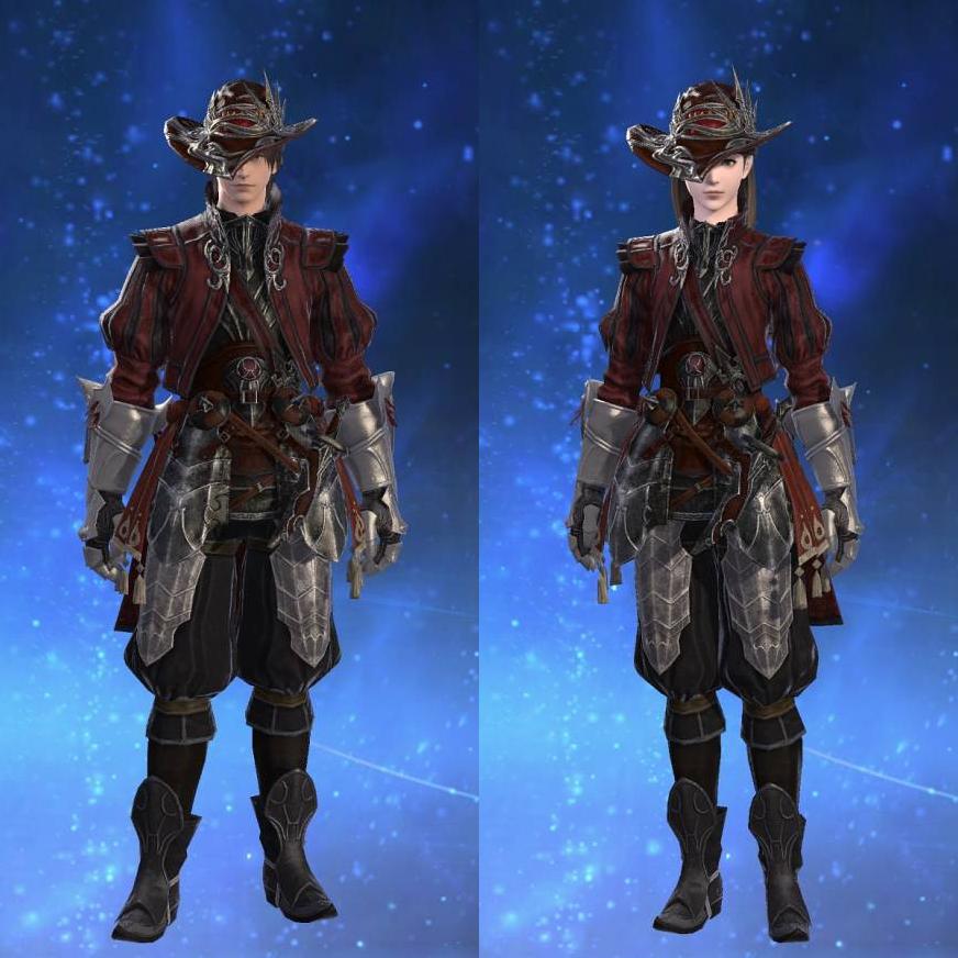 Prestige Ballad Corselet's gearset image.