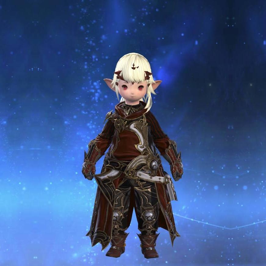 Prestige Royal Vest's gearset image female model.