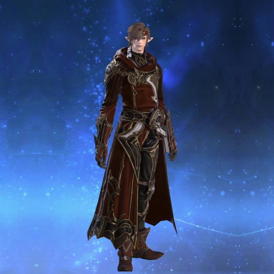 Prestige Royal Vest's gearset image male model.