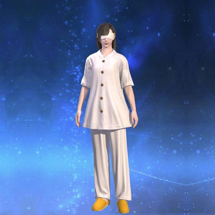 Plain Pajama Shirt's gearset image female.