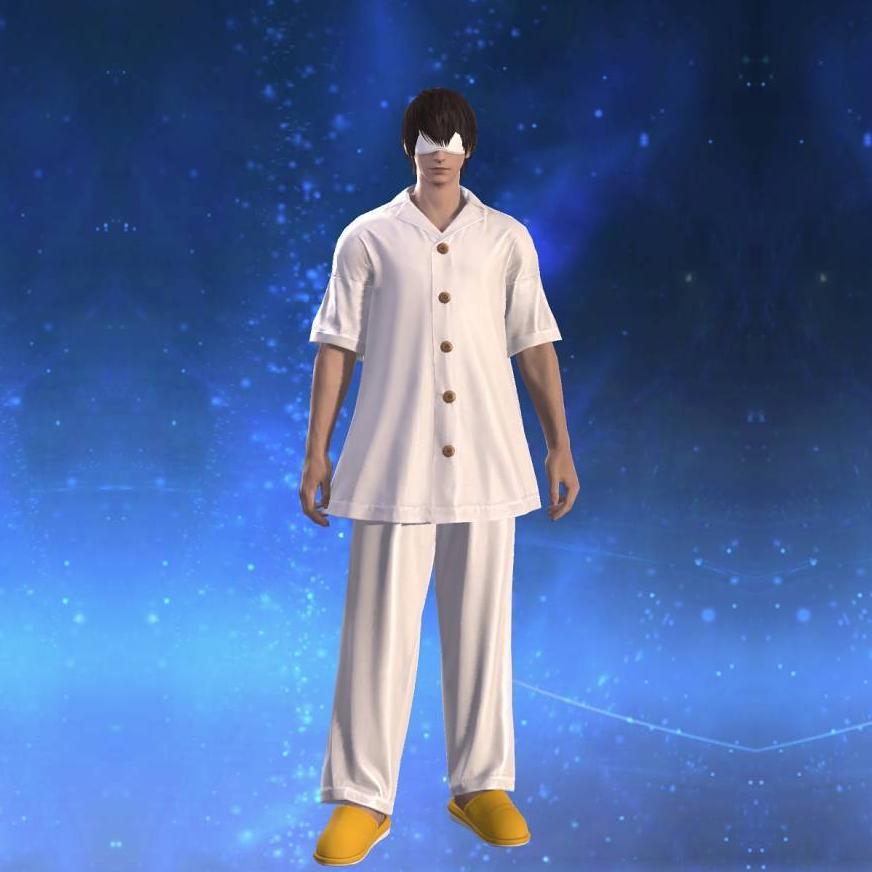 Plain Pajama Shirt's gearset image male.