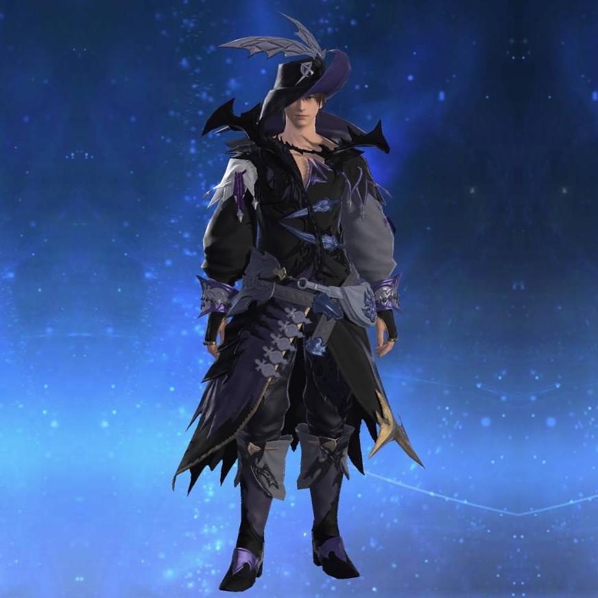 マナリス・スレイヤーアタイア's gearset image male.