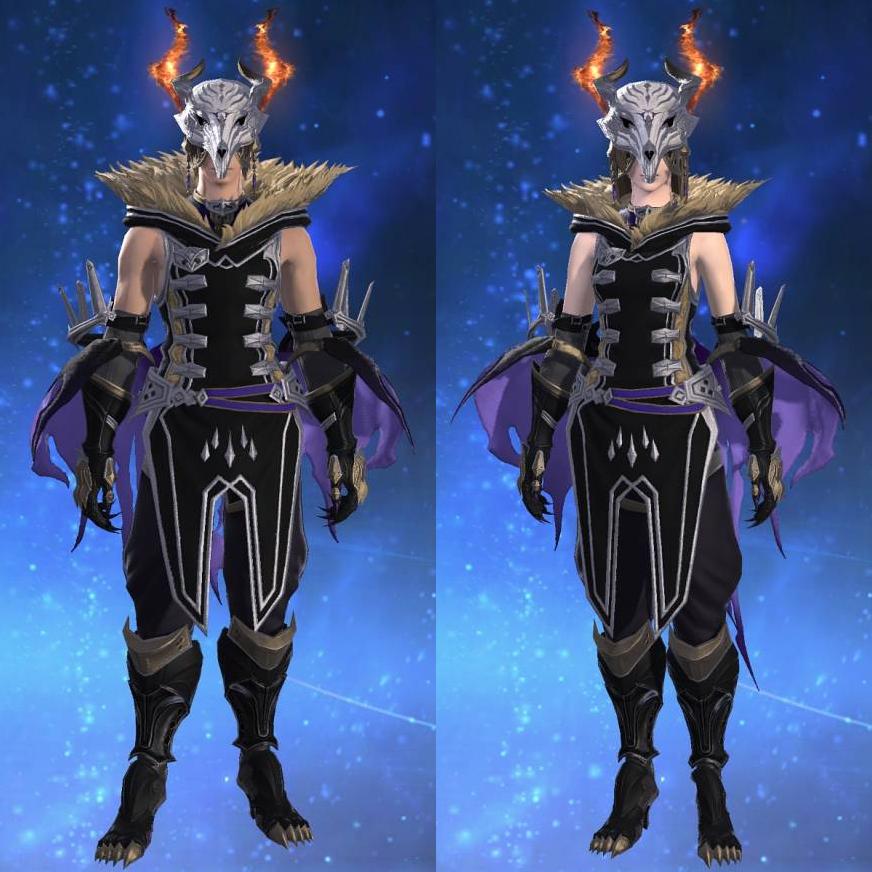 マヌシャ・キャスターアタイア's gearset image.