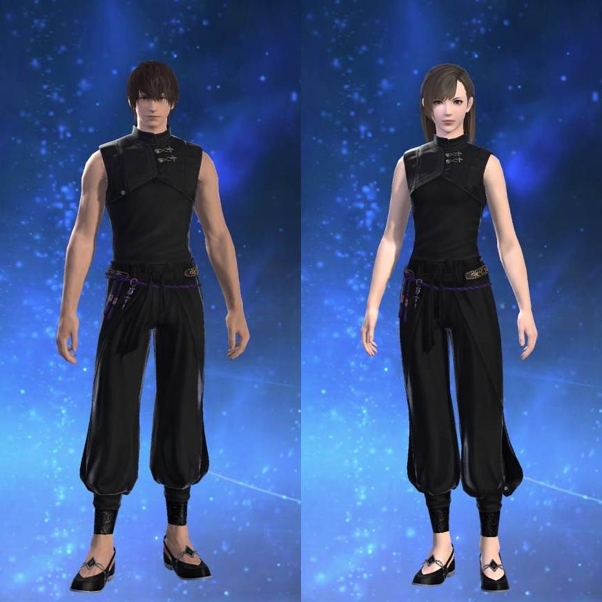 Martial Artist's Sleeveless Vest's gearset image.