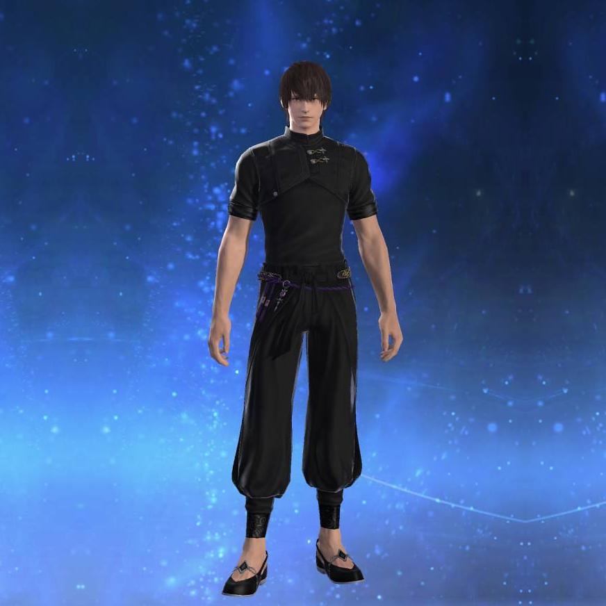 Martial Artist's Vest's gearset image male.