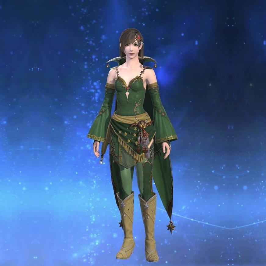 Moonward Top of Casting's gearset image female.