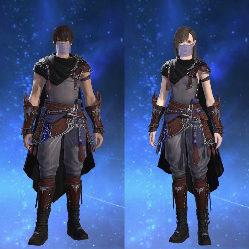 Moonward Cloak of Striking's gearset image.
