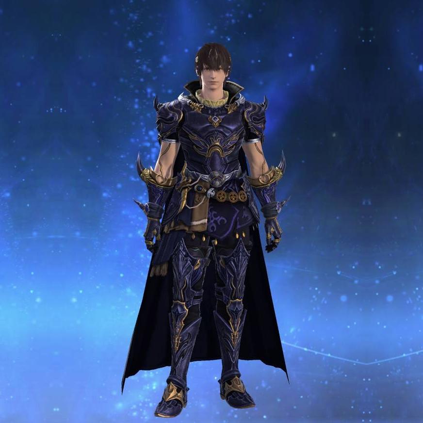 Moonward Mail of Maiming's gearset image male.