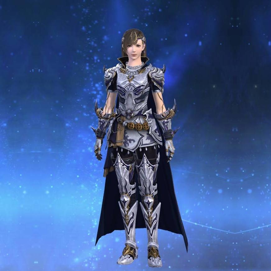 Moonward Mail of Fending's gearset image female.