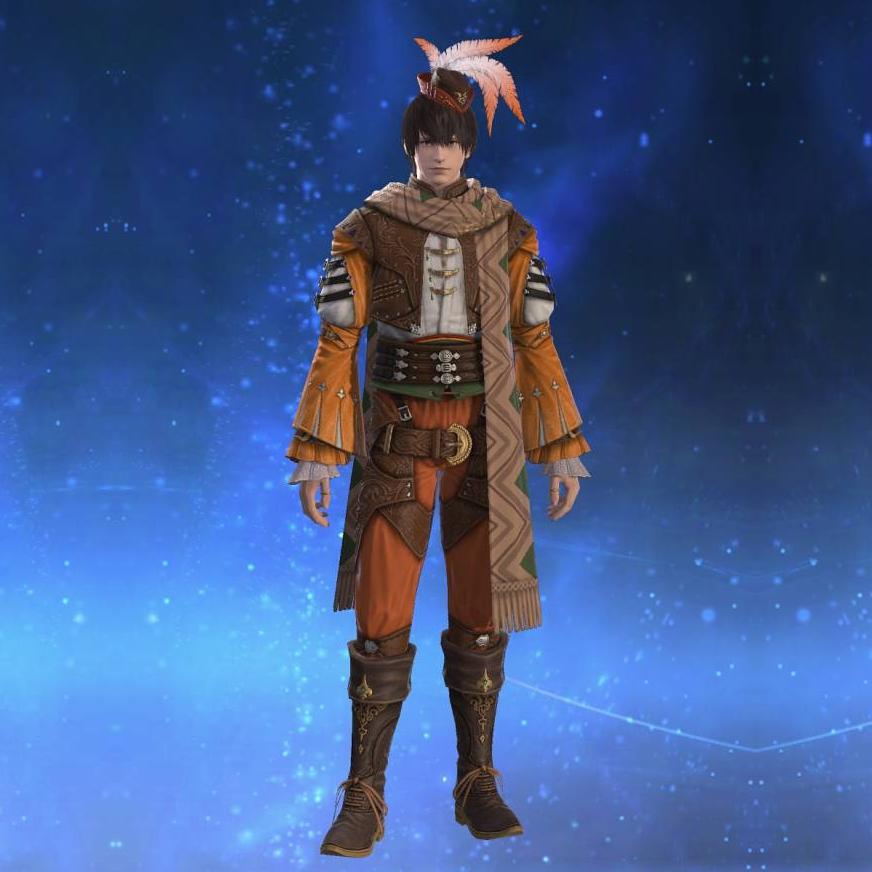 ムーンワード・レンジャーアタイア's gearset image male.