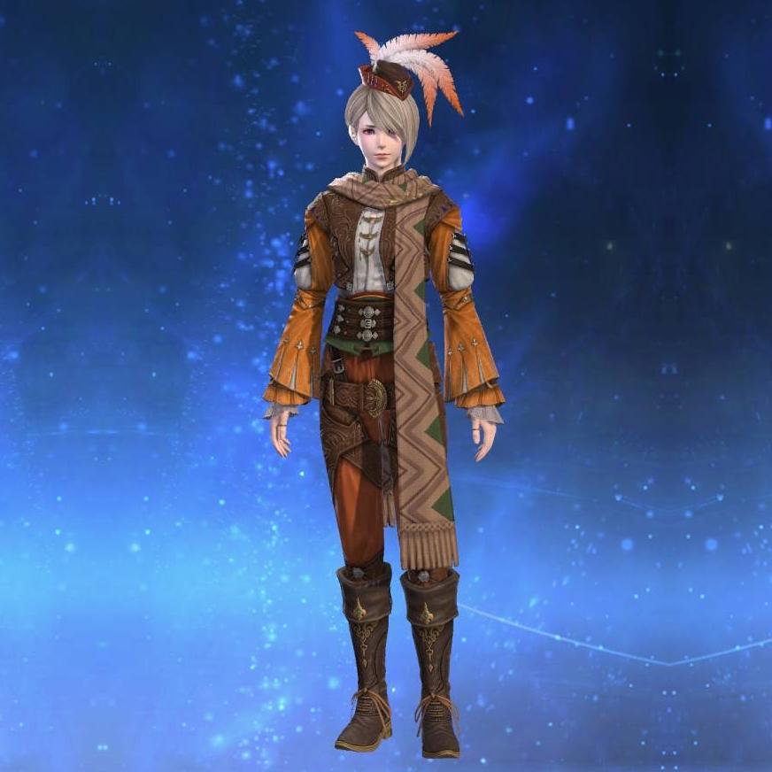 ムーンワード・レンジャーアタイア's gearset image female model.