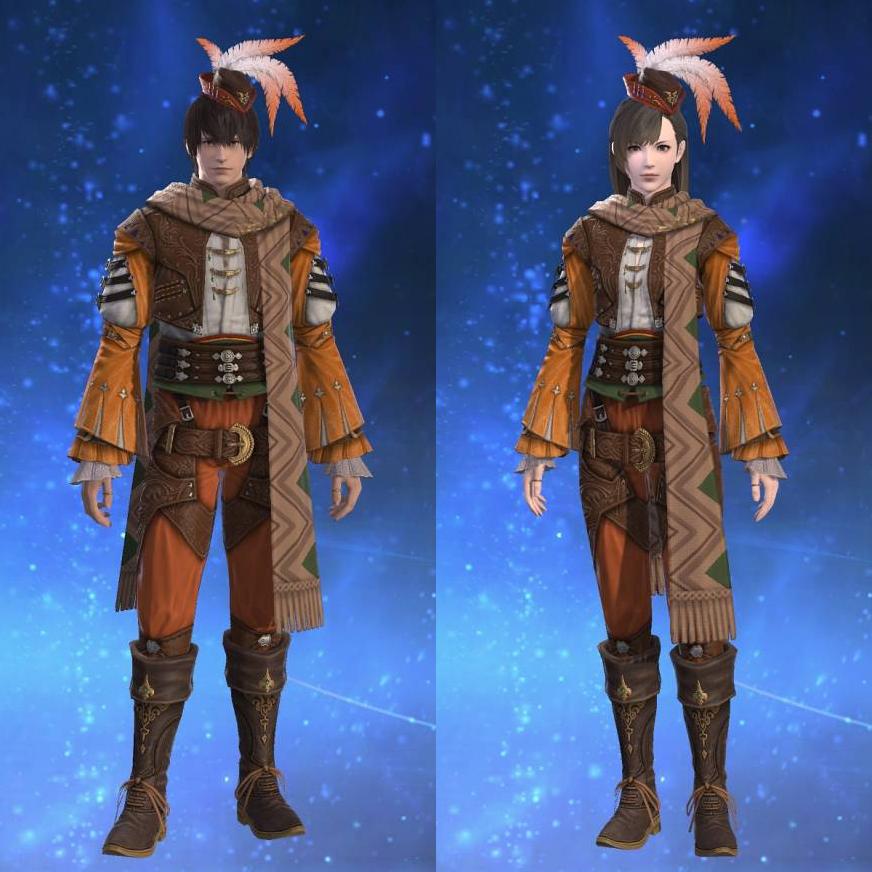 ムーンワード・レンジャーアタイア's gearset image.