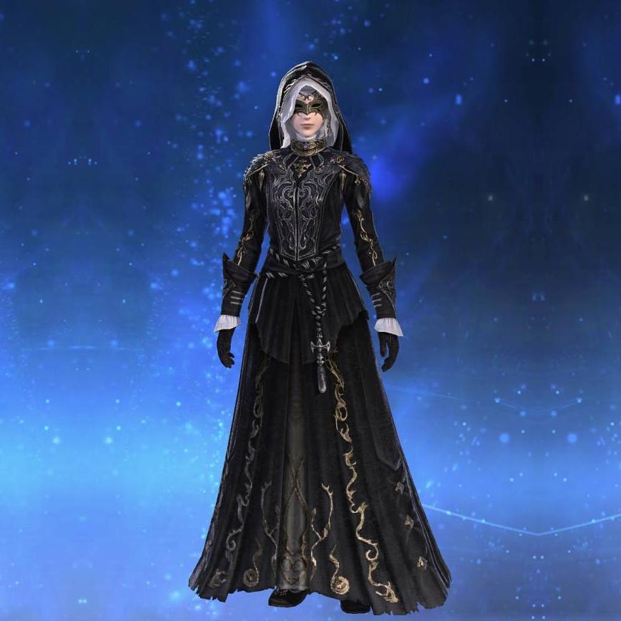 Rinascita Coat of Casting's gearset image female.