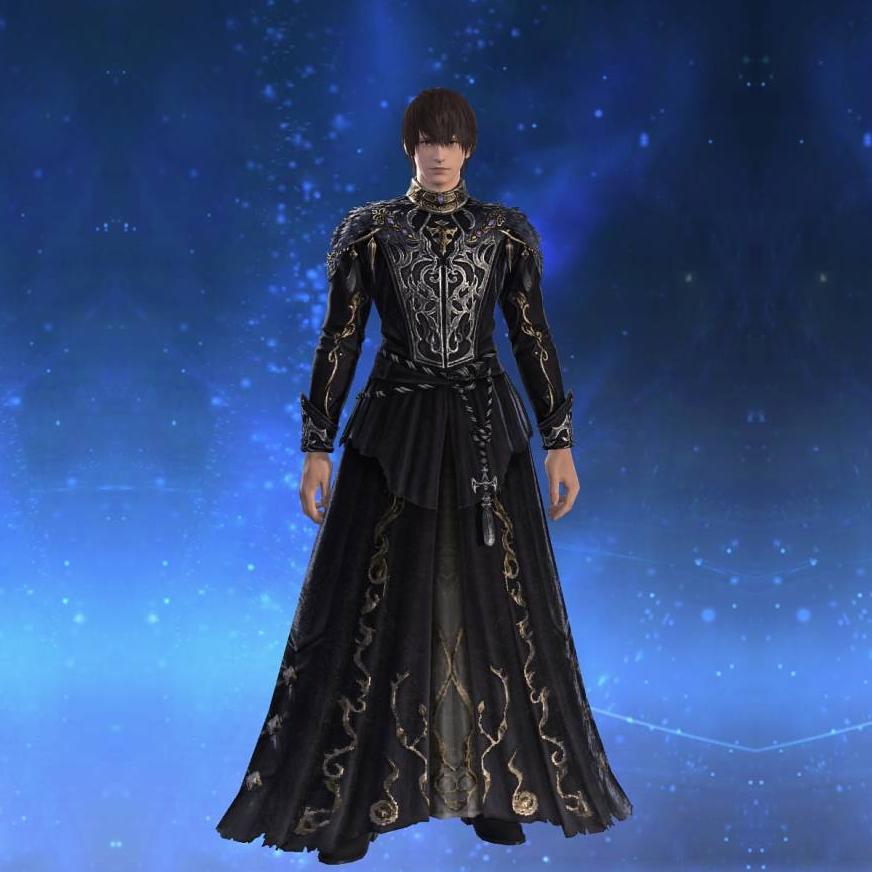 Ornate Rinascita Coat of Casting's gearset image male.