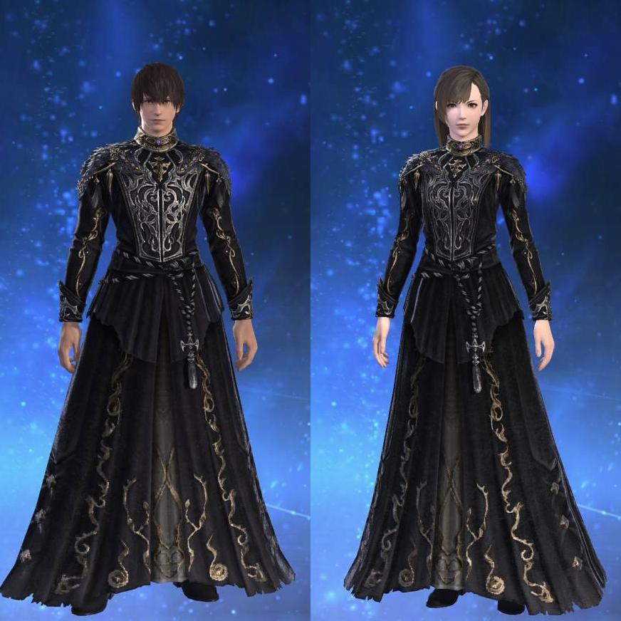 Ornate Rinascita Coat of Casting's gearset image.