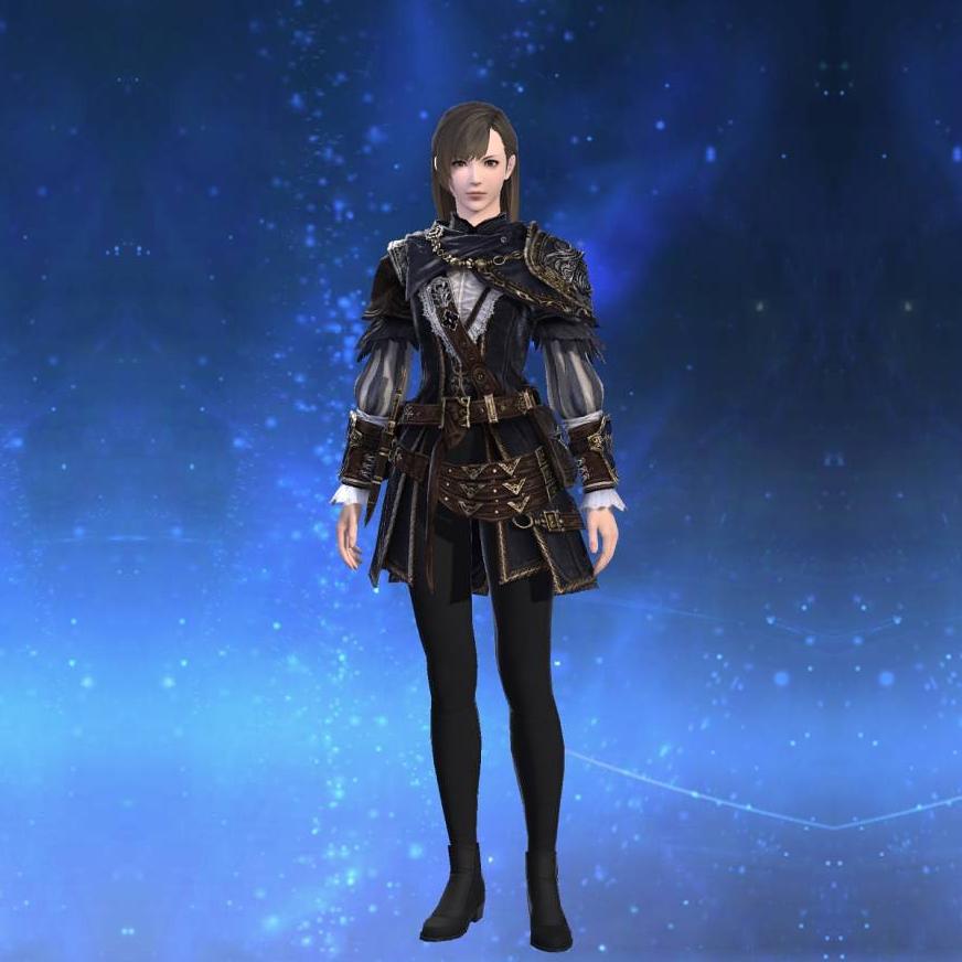 Ornate Rinascita Jacket of Scouting's gearset image female.