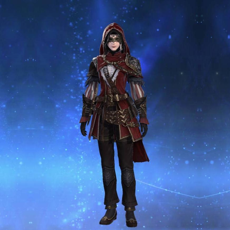 Rinascita Jacket of Striking's gearset image female.