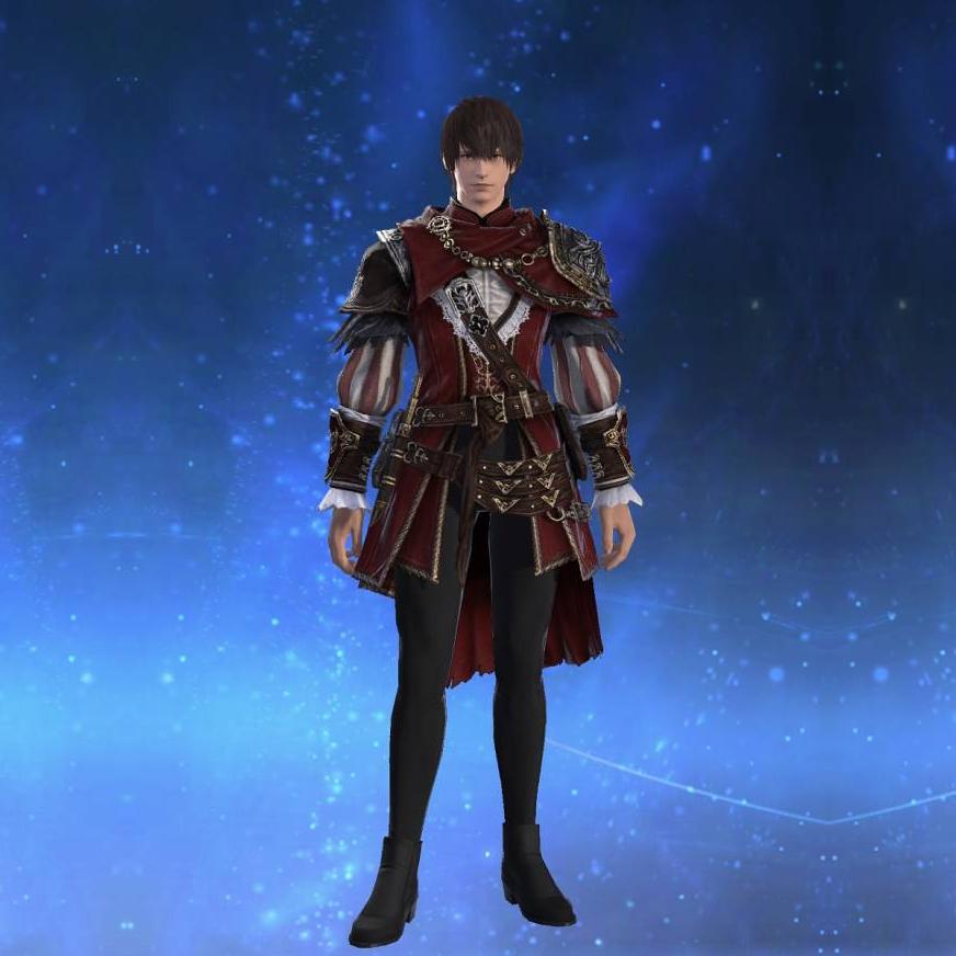 Ornate Rinascita Jacket of Striking's gearset image male.