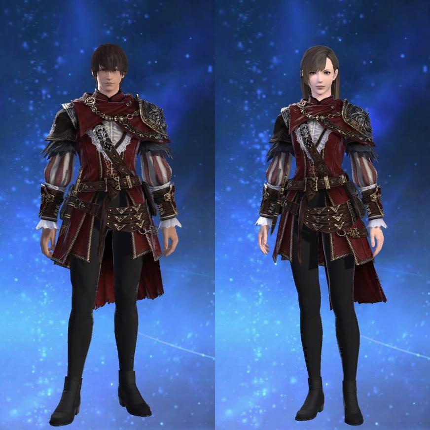 Ornate Rinascita Jacket of Striking's gearset image.