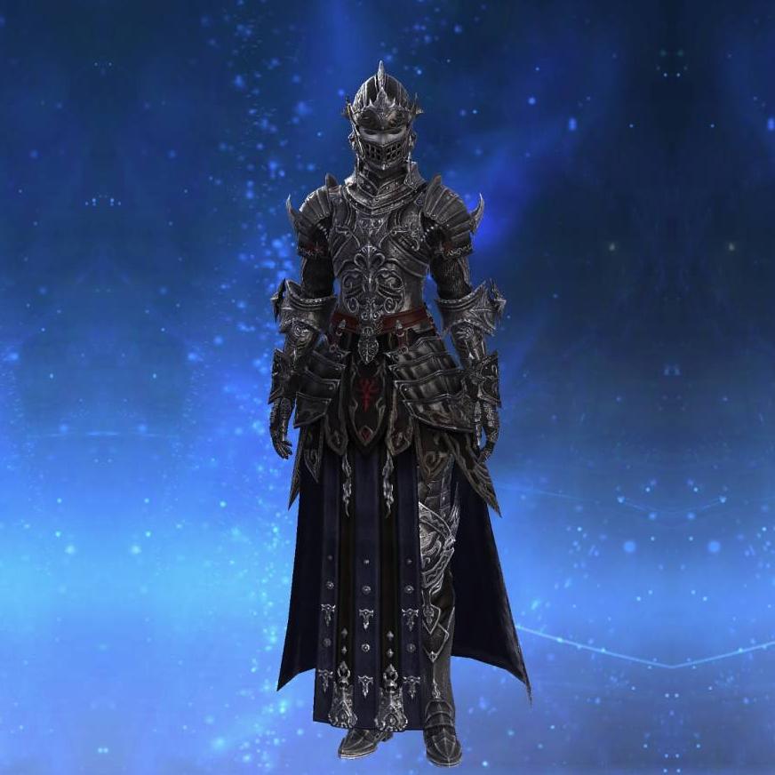 Rinascita Cuirass of Maiming's gearset image female.