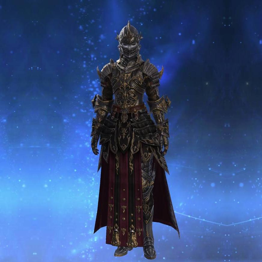Rinascita Cuirass of Fending's gearset image female.