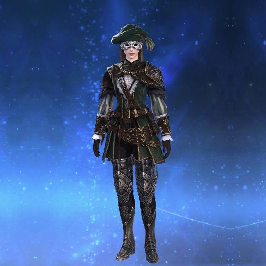 Rinascita Jacket of Aiming's gearset image female.