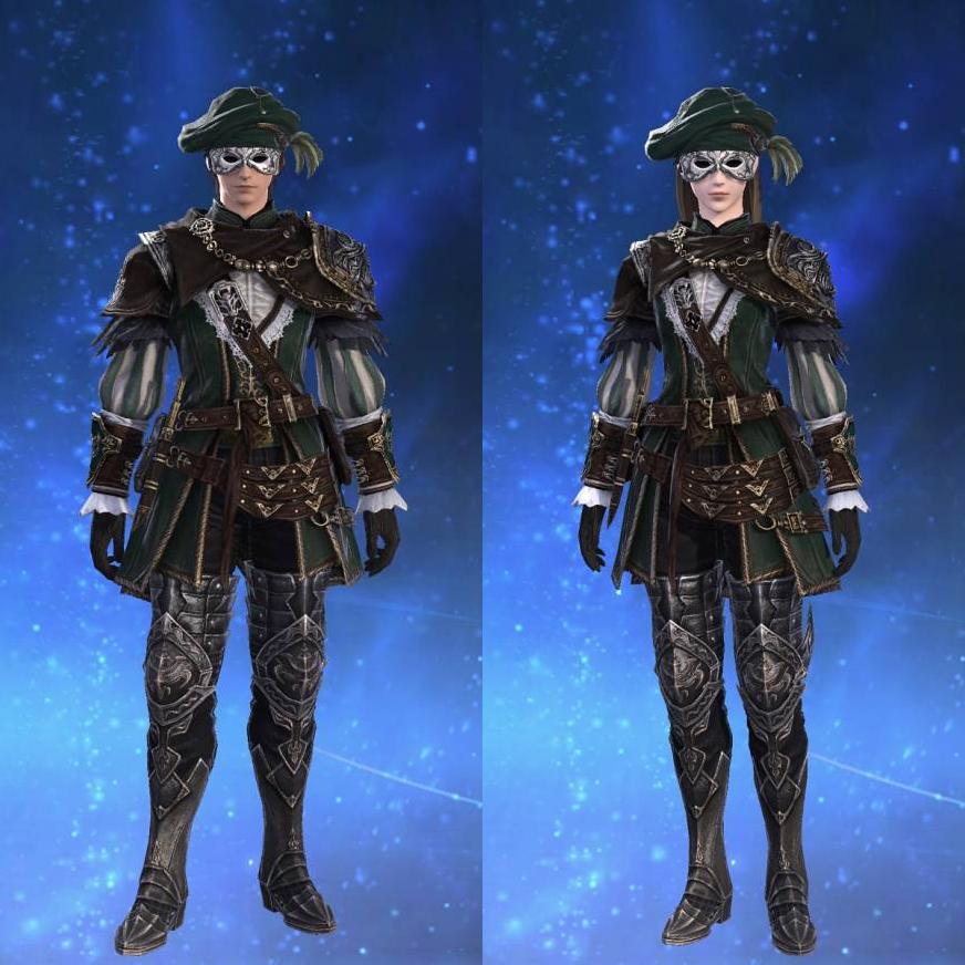 リナシータ・レンジャーアタイアRE's gearset image.