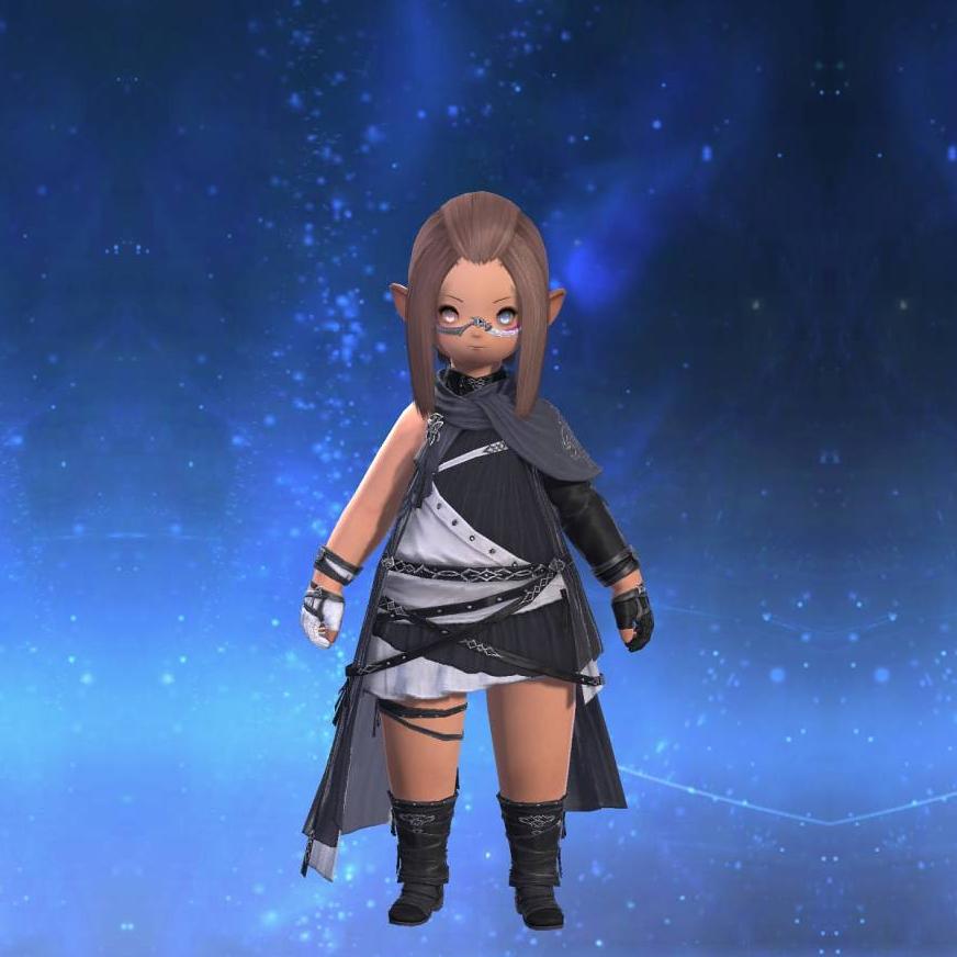 Limbo Himation of Striking's gearset image female model.