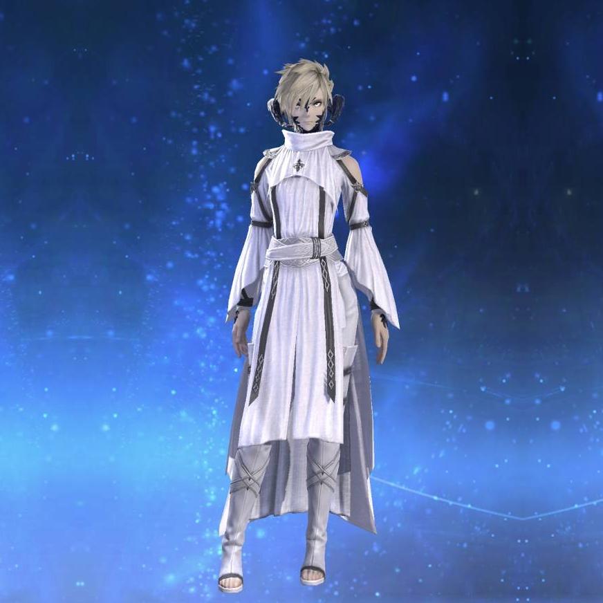 Limbo Chiton of Healing's gearset image female model.
