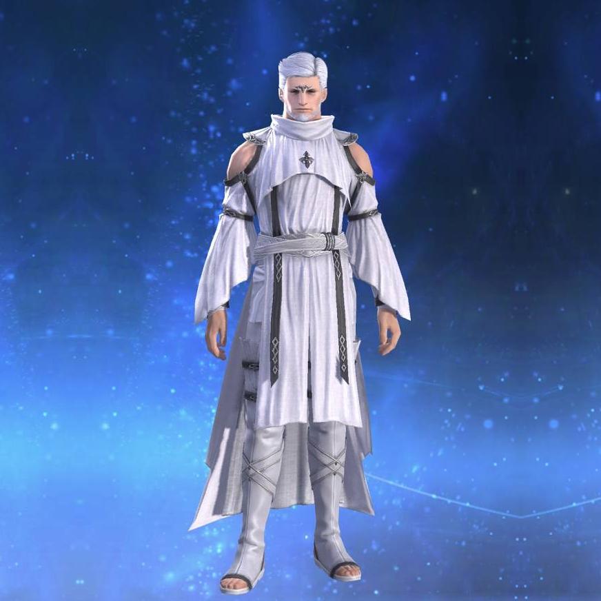 Limbo Chiton of Healing's gearset image male model.