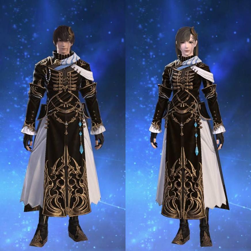 Augmented Lunar Envoy's Justaucorps of Casting's gearset image.