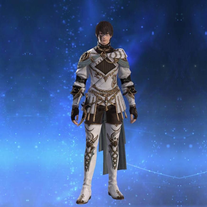 Augmented Lunar Envoy's Gambison of Aiming's gearset image male.
