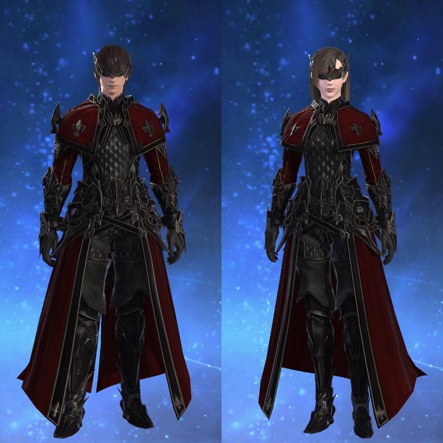 レディアント・キャスターアタイア's gearset image.