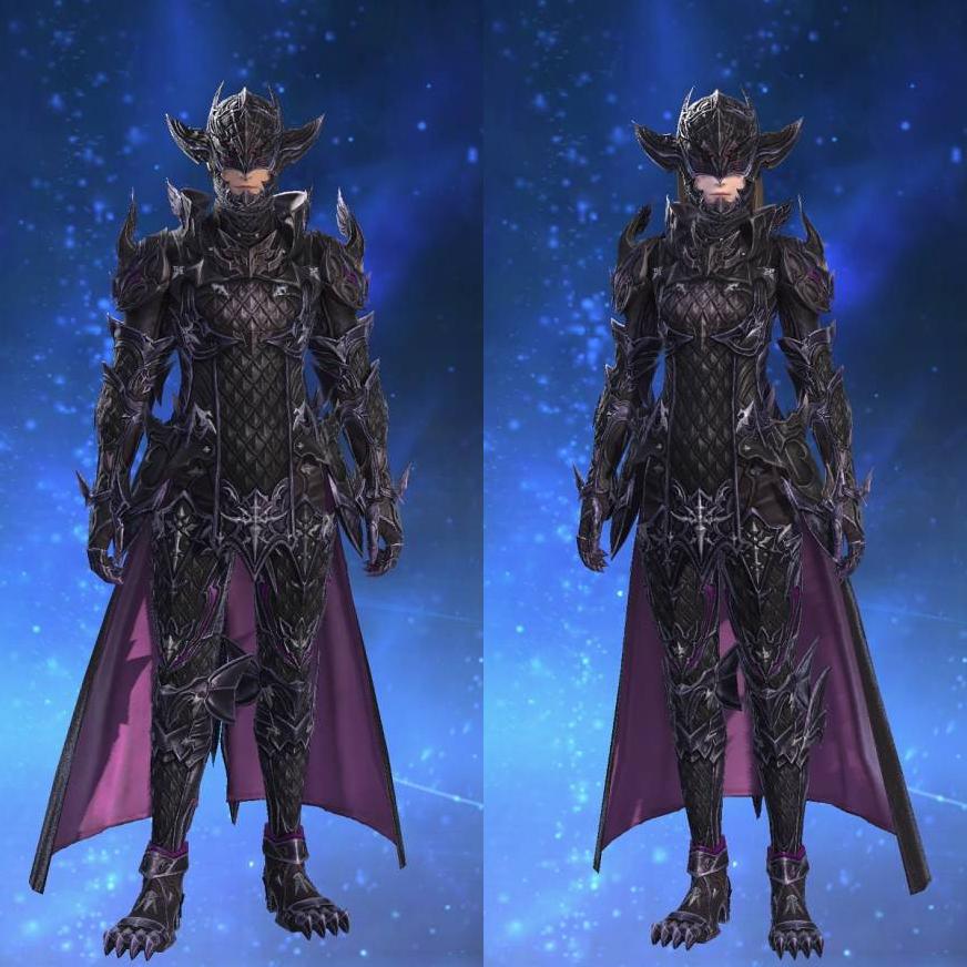 レディアント・スレイヤーアタイア's gearset image.