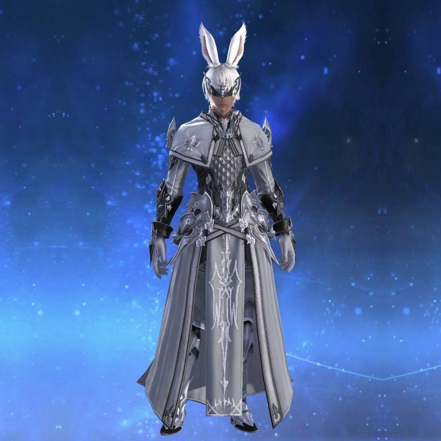 レディアント・ヒーラーアタイア's gearset image male model.
